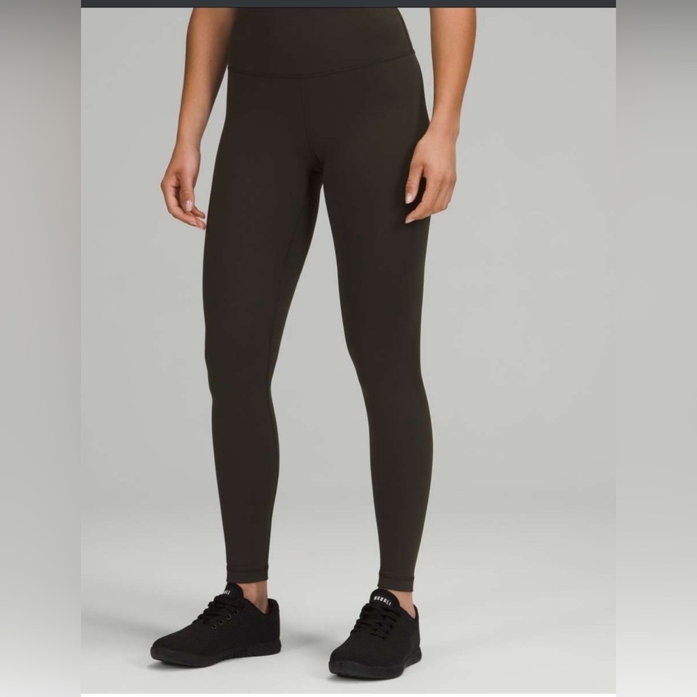 2023 Lululemon Wunder Train High-Rise Tight 28"
Dark Olive Size 6 - Picture 2 of 12